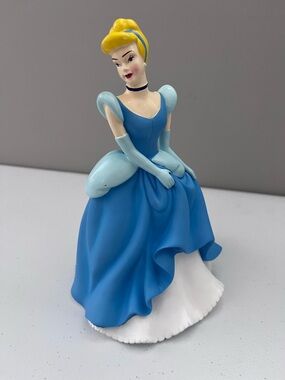 Vintage Disney Cinderella Piggy Bank Princess Coin Bank Collectible